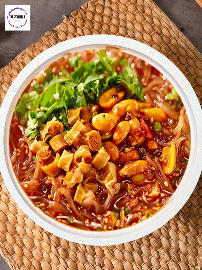 쏸라펀 산라탕 컵라면 마라 당면 하이디라오 - 상세 이미지 3