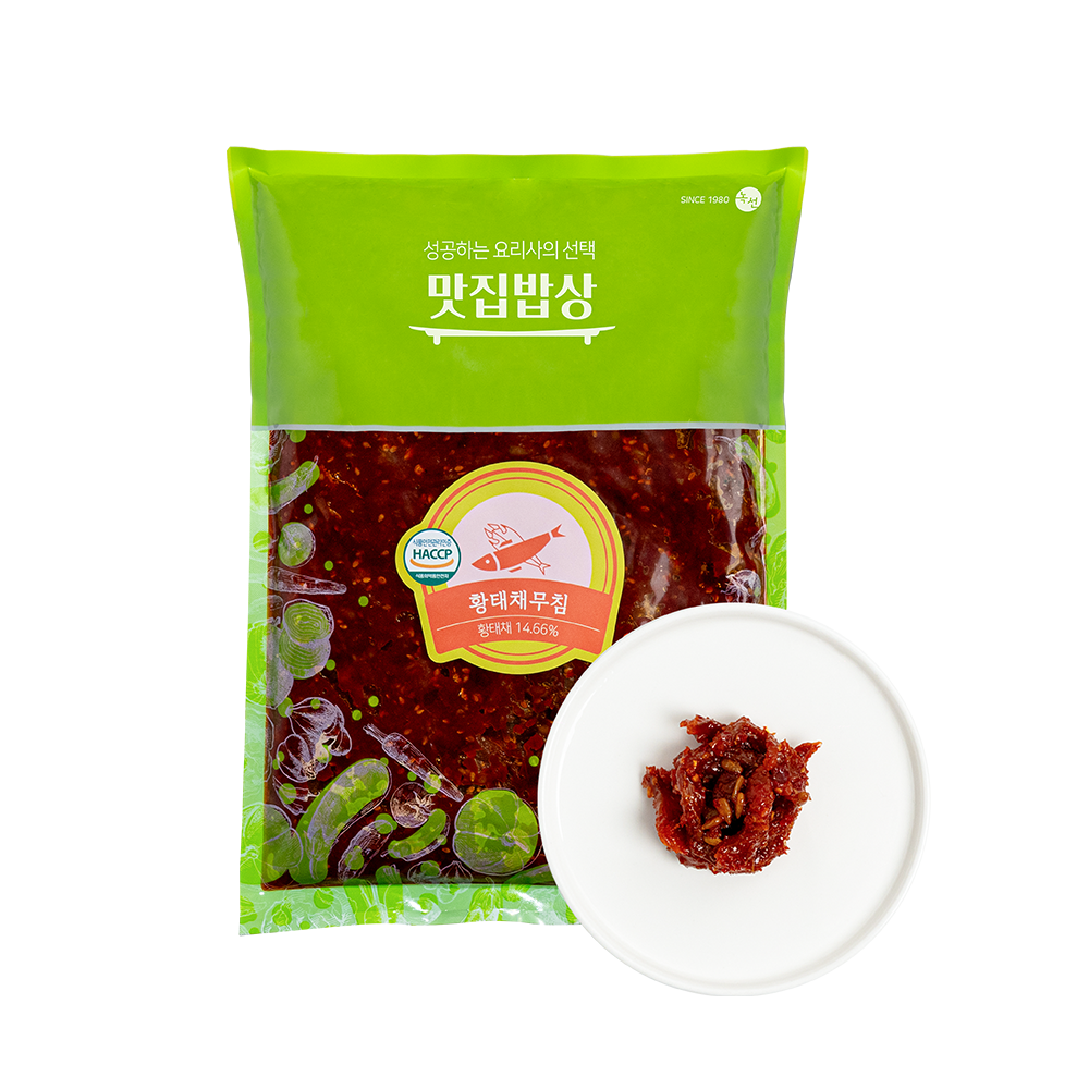 곰테이블 맛집밥상 입맛 찾아주는 황태채무침 1kg - 상세 이미지 3