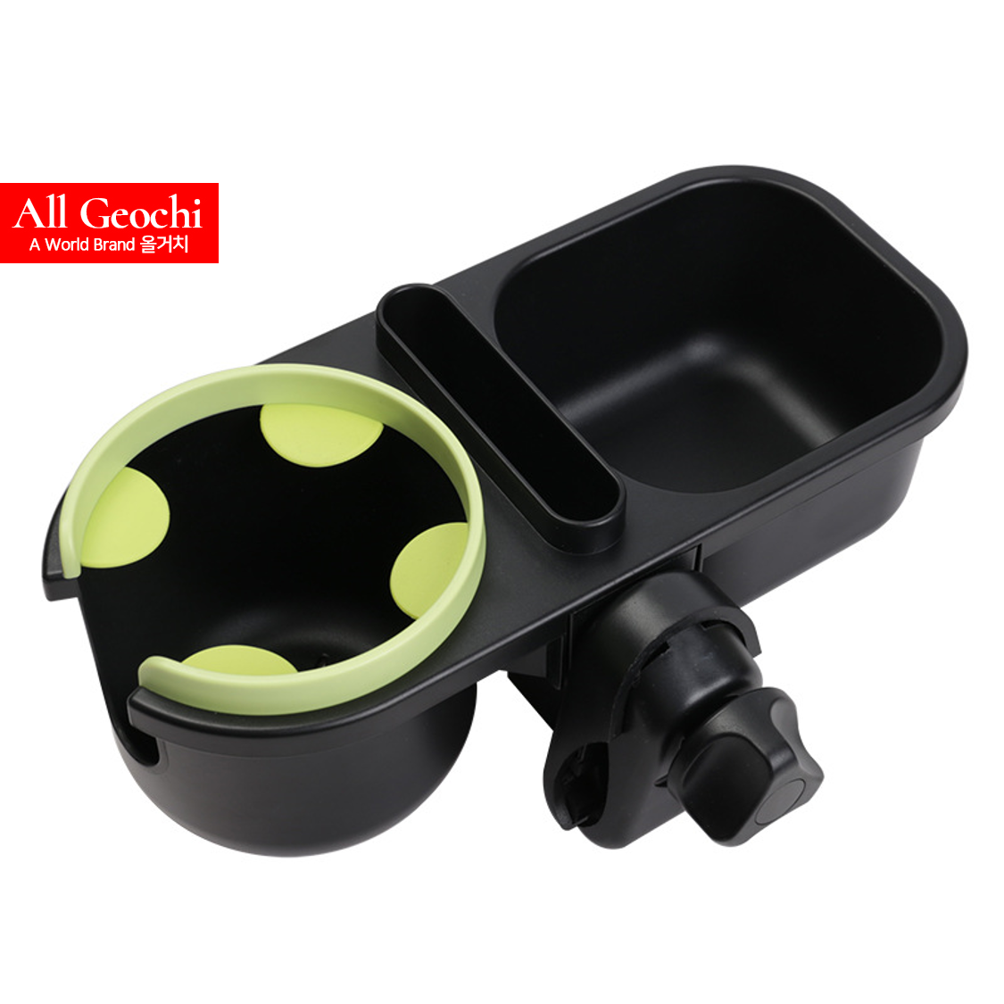 올거치 유모차컵홀더 2구 3in1 핸드폰 스낵트레이 텀블러 부가부 스토케 웨건 호환