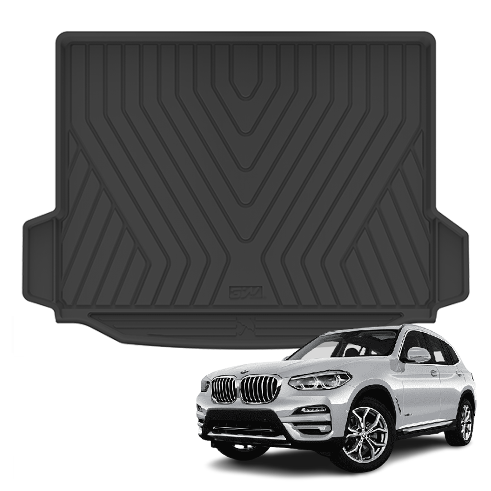 3W 에코라이너 TPE 카매트 3D 고무 바닥매트 BMW X시리즈 X3 G01, 트렁크 - 상품 이미지