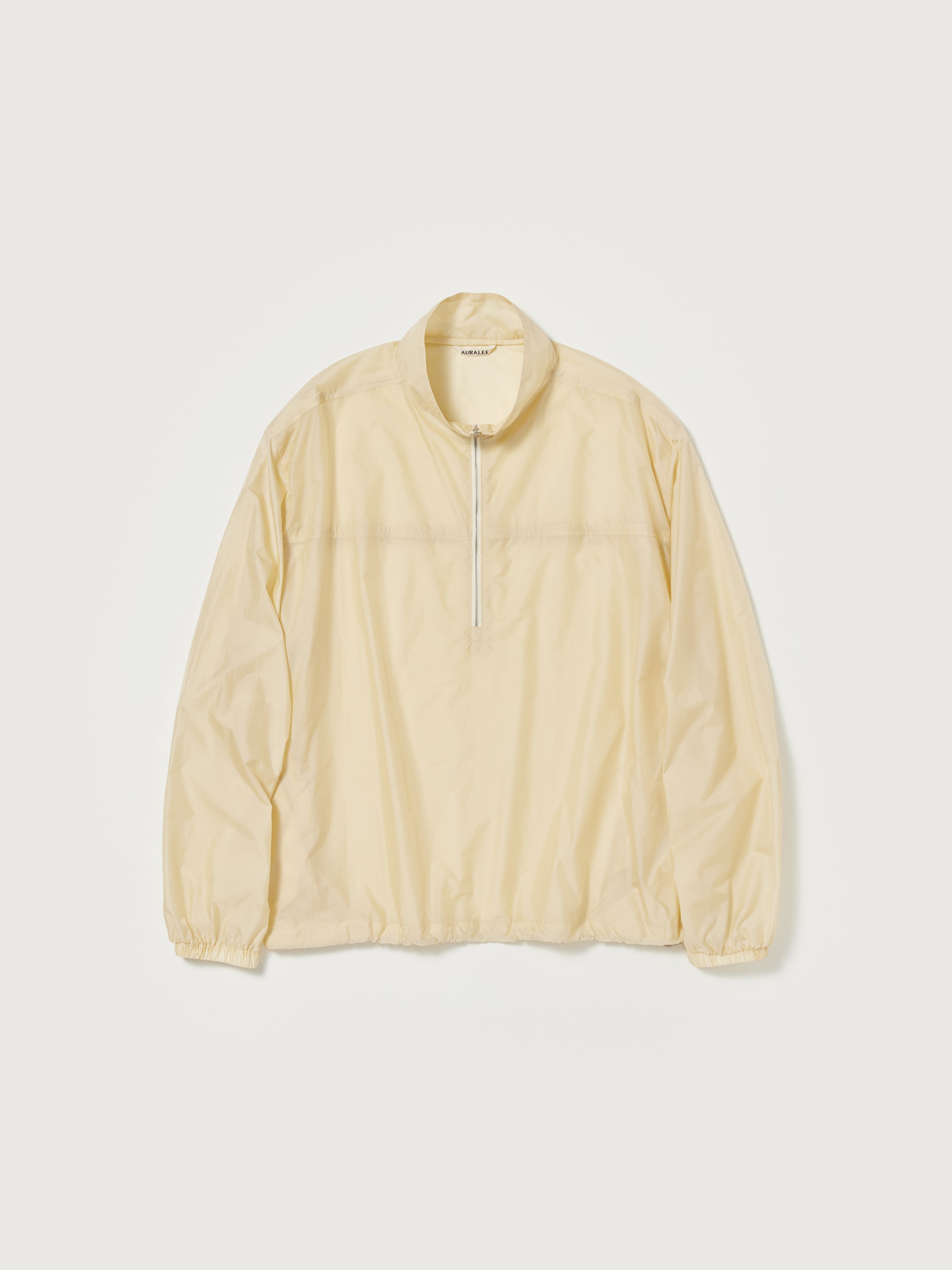 AURALEE 오라리 라이트 나일론 하프 지퍼 풀오버 NYLON HALF ZIP 2컬러 이미지 6