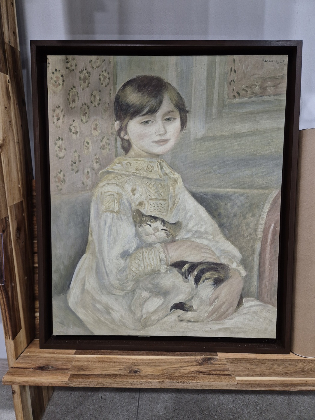 Design for unidentified bedroom with canopy bed 원본비율 아트포스터 라이스