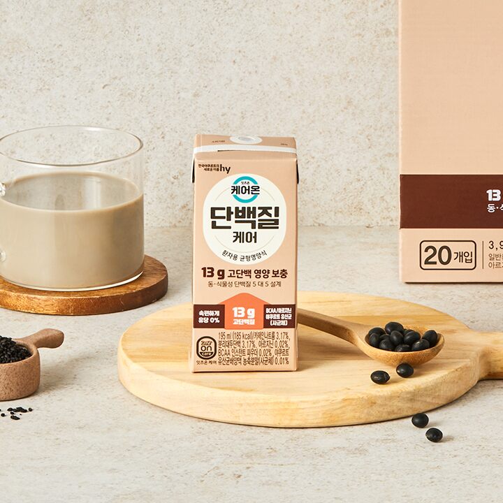 잇츠온 케어온 단백질케어 (195ml x 20개) - 상품 이미지