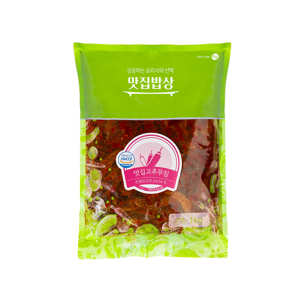 곰테이블 맛집밥상 고추무침 1kg - 상세 이미지 2