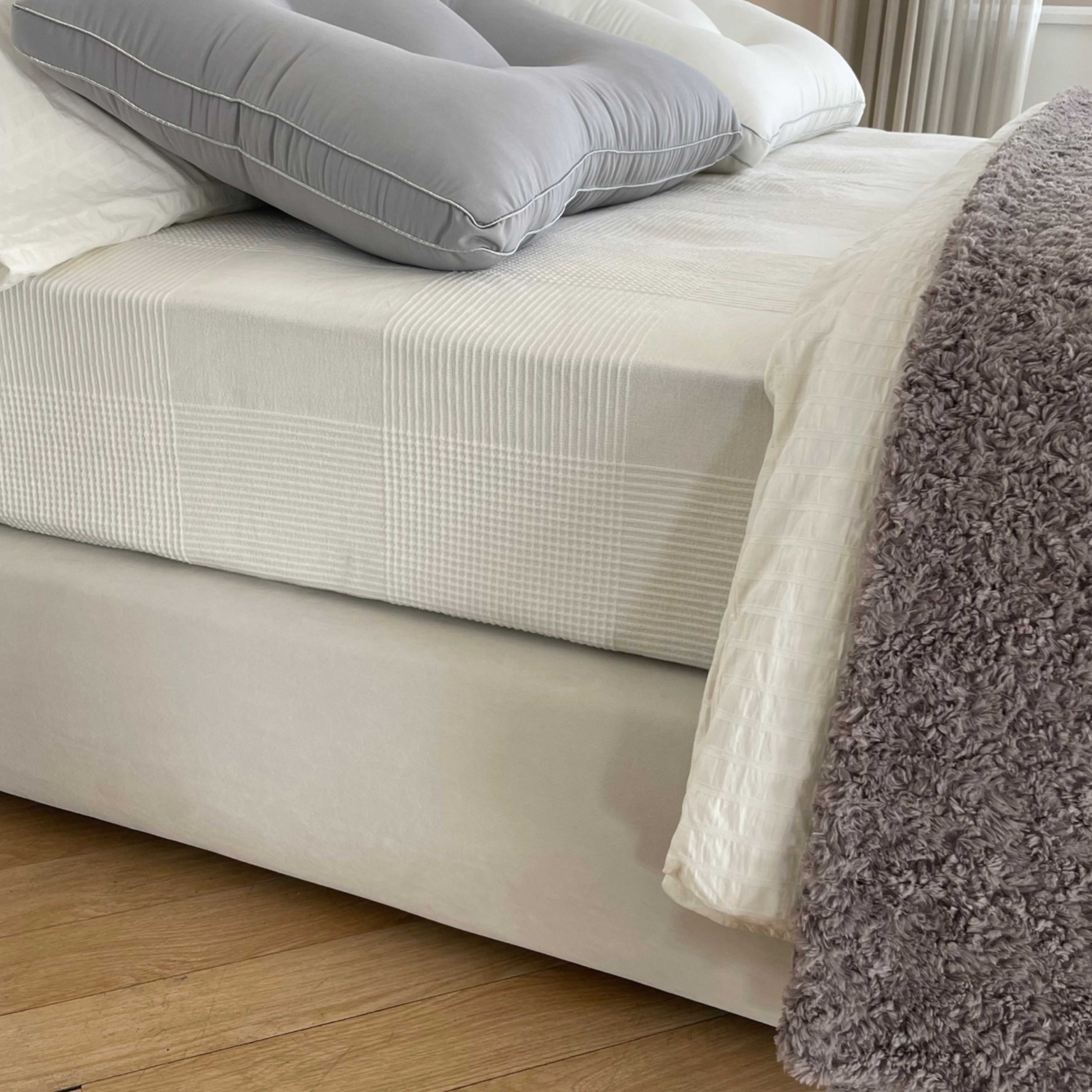 무헤드 침대프레임 패브릭 침대 파운데이션 평상형 깔판 프레임 SS