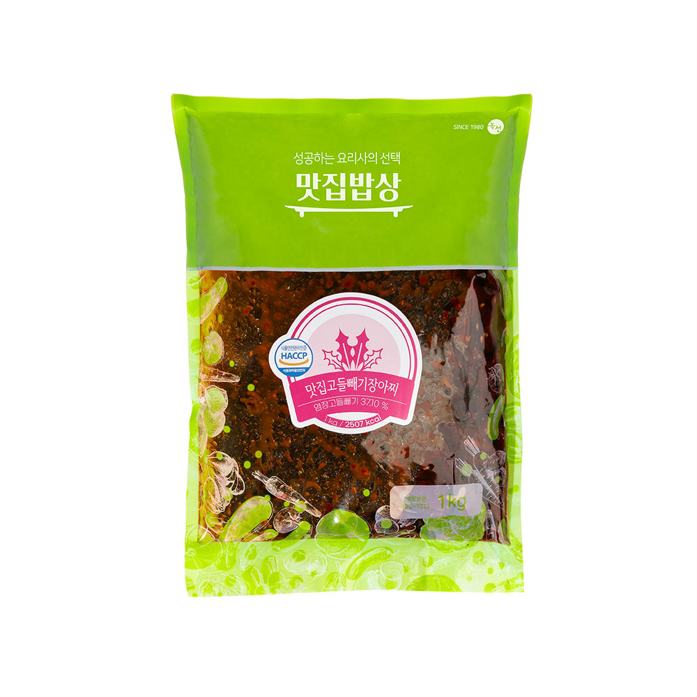 곰테이블 맛집밥상 한정식 반찬 대용량 고들빼기장아찌 4kg - 상세 이미지 4