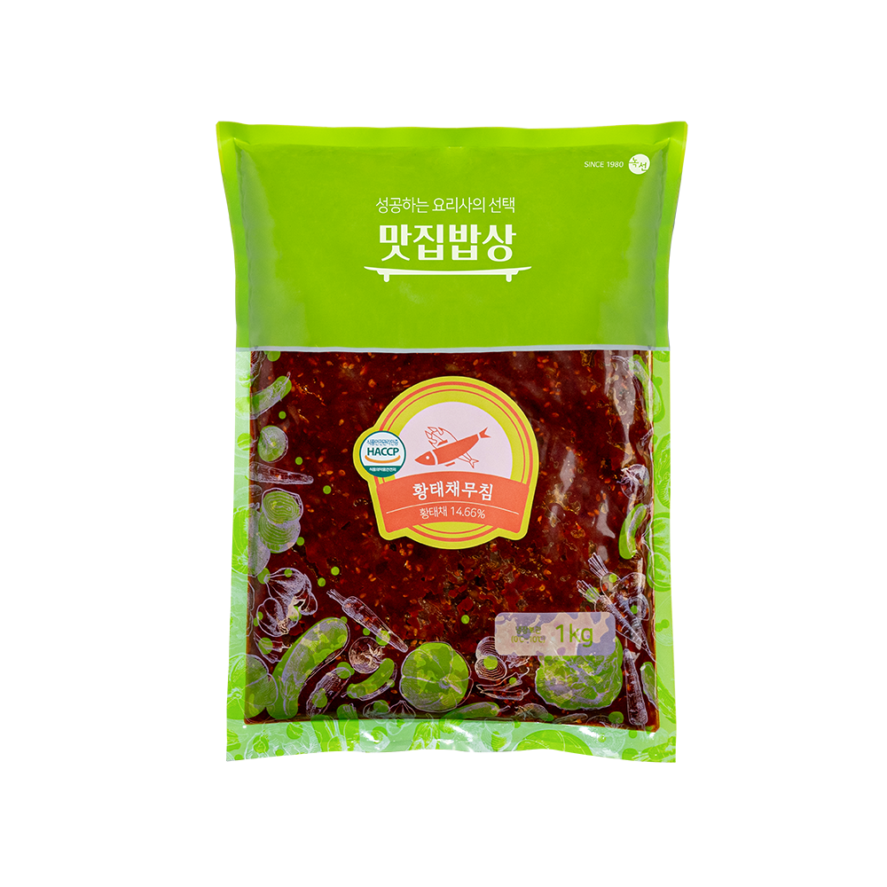 곰테이블 맛집밥상 입맛 찾아주는 황태채무침 1kg - 상세 이미지 2
