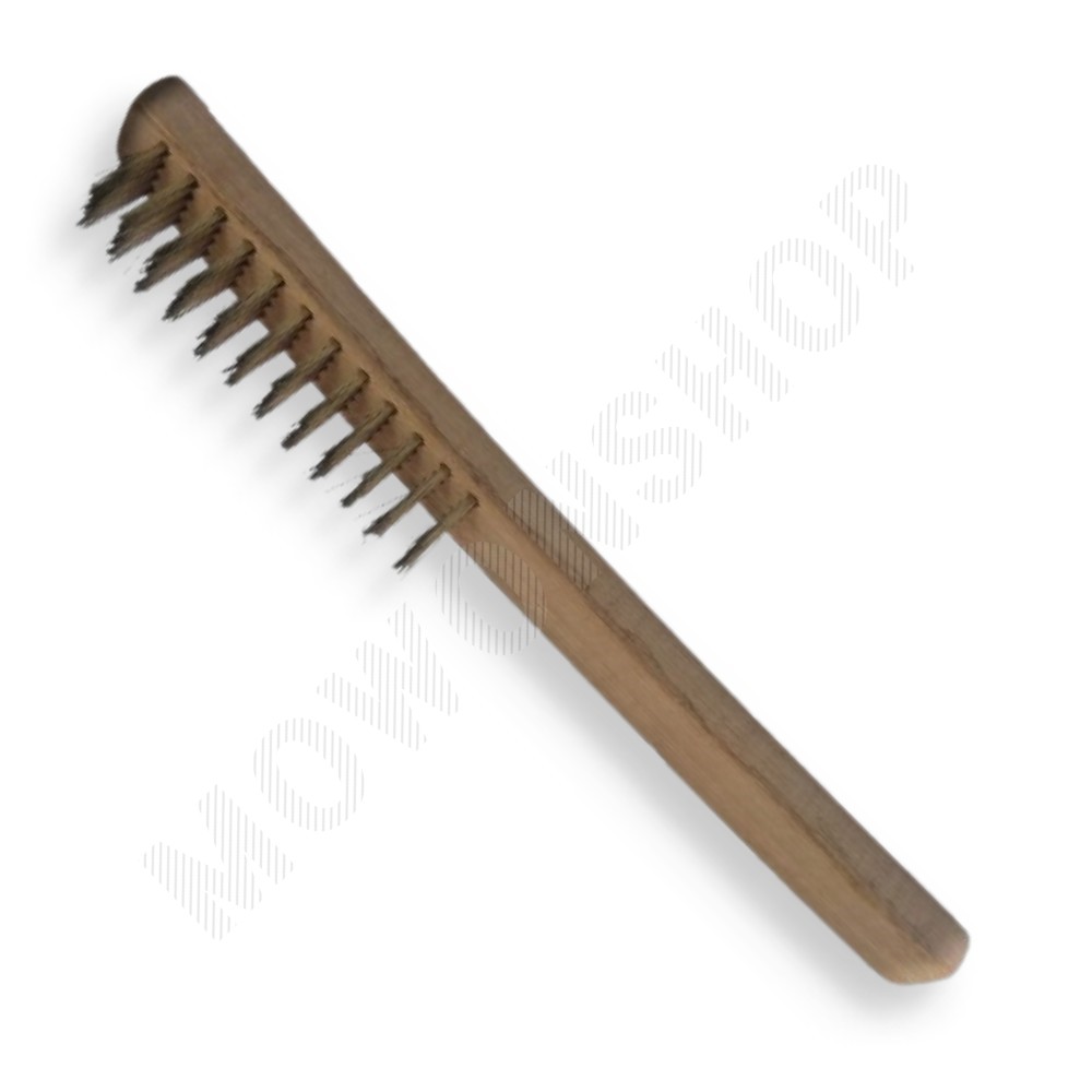 철솔 쇠솔 쇠브러쉬 철 솔 스텐 철칫솔 28cm - 상품 이미지