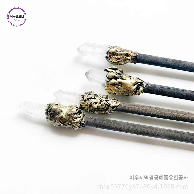 보석지팡이 요정 아이템 크리스탈 마술 마법지팡이 소품 - 상세 이미지 3
