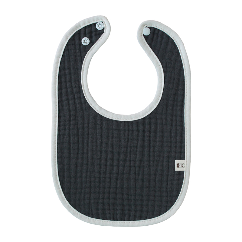 [바니블라썸] 4중요루거즈 턱받이 아기 빕 신생아 유아 이유식턱받이 베이지거즈(여름용)