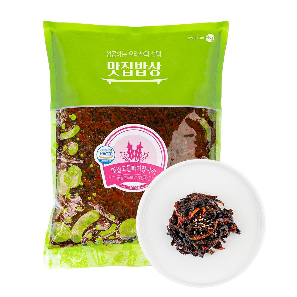 곰테이블 맛집밥상 한정식 반찬 대용량 고들빼기장아찌 4kg - 상세 이미지 3