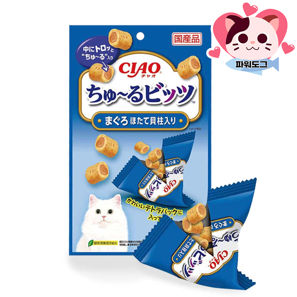 이나바 챠오 츄르비츠 참치 12g x3p 고양이 간식 져키 - 상세 이미지 3