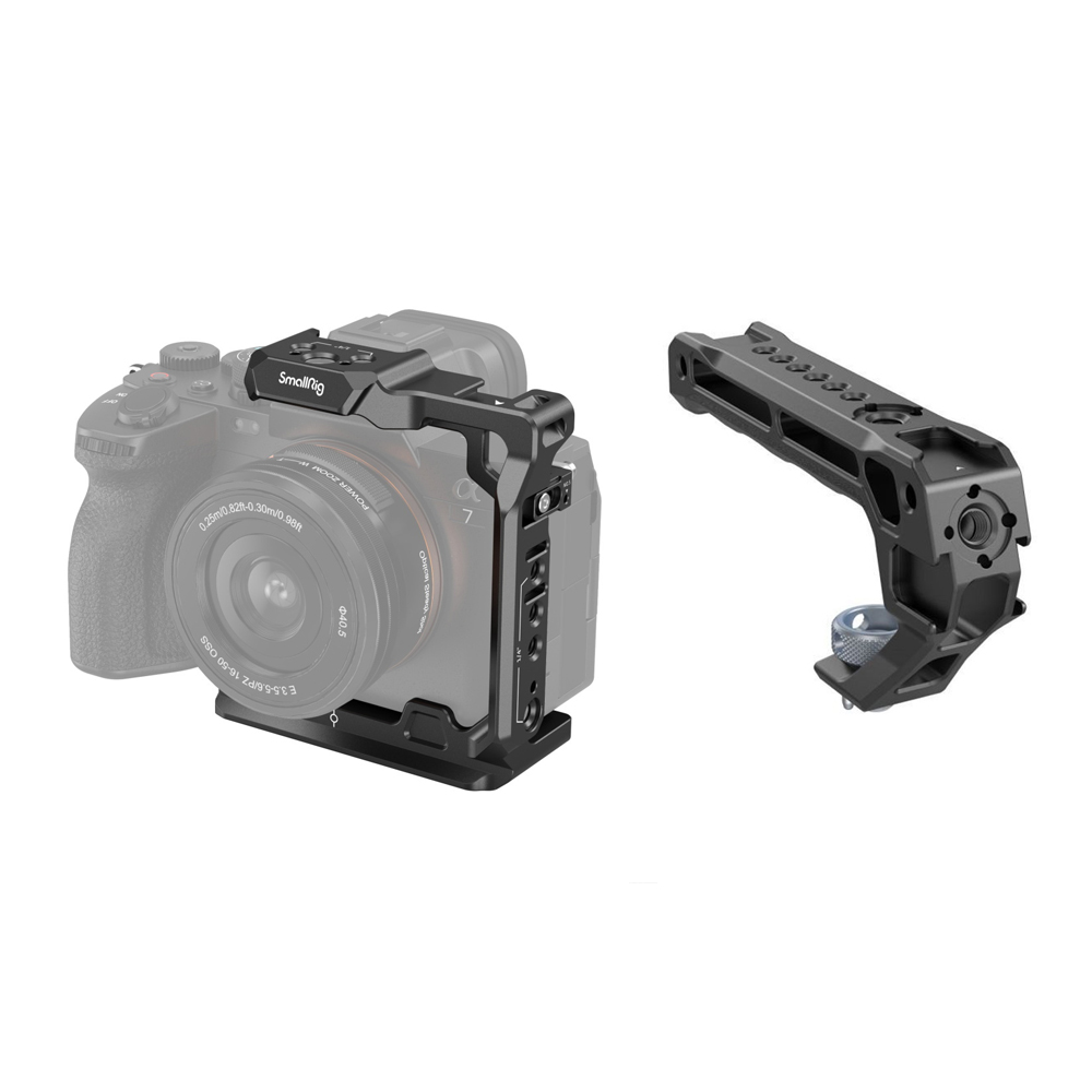 스몰리그 소니 A7R5 / A7M4 / A7R4 하프케이지 ARRI 로케이팅 탑핸들 키트 3639+3765 - 상품 이미지