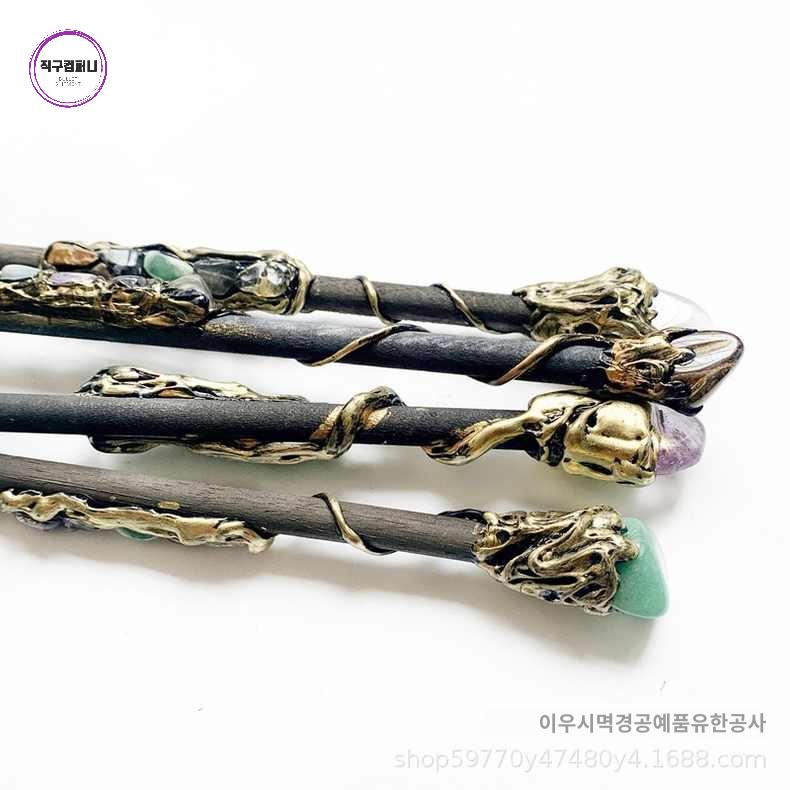 보석지팡이 요정 아이템 크리스탈 마술 마법지팡이 소품 - 상세 이미지 4