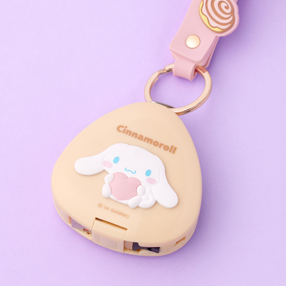 산리오 시나모롤 3in1 릴케이블 고속충전케이블 데이터 USB C타입 갤럭시 아이폰 - 상세 이미지 2