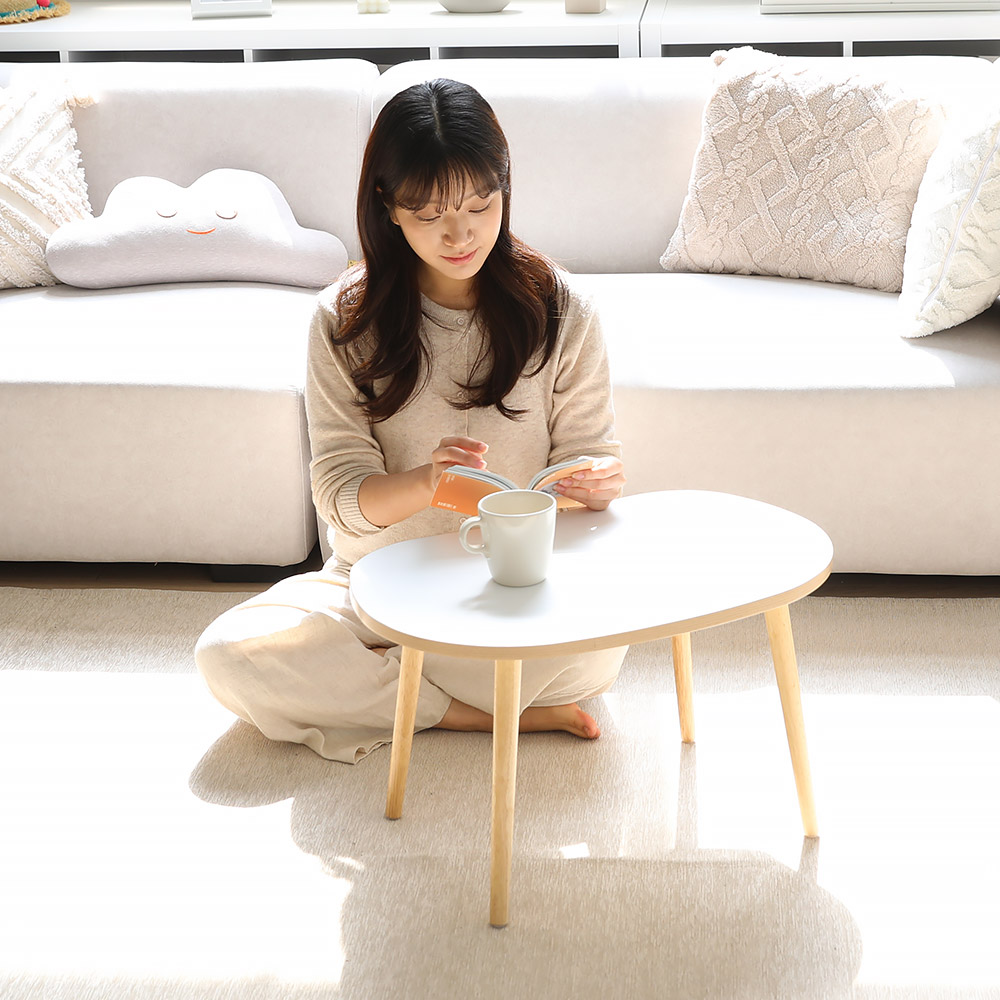 린백토리 원목 거실 좌식 소파 테이블 커피 티 탁자 좌탁 밥상 600x400