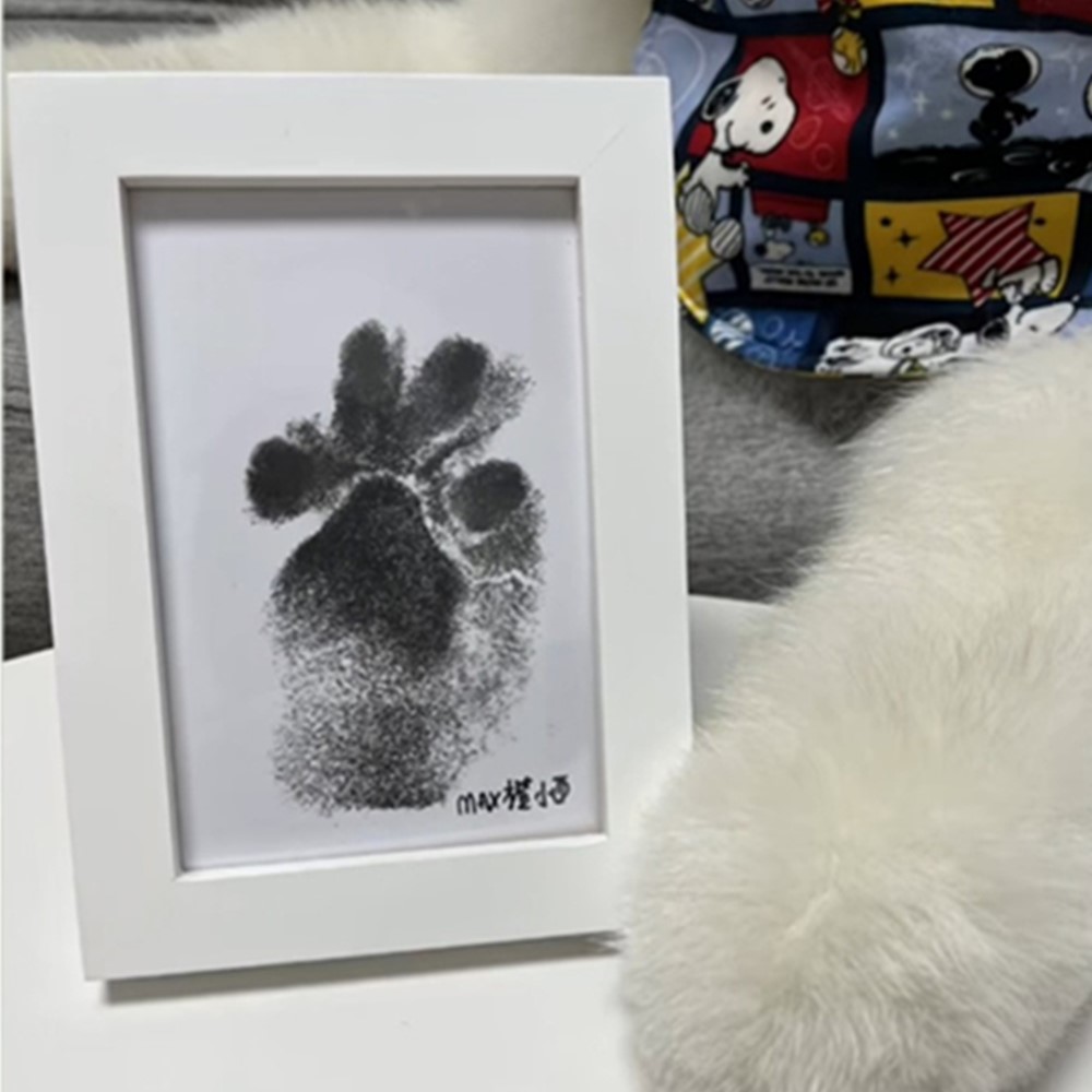 반려동물 발도장 강아지 고양이 반려견 발바닥 스탬프 3컬러 이미지 6