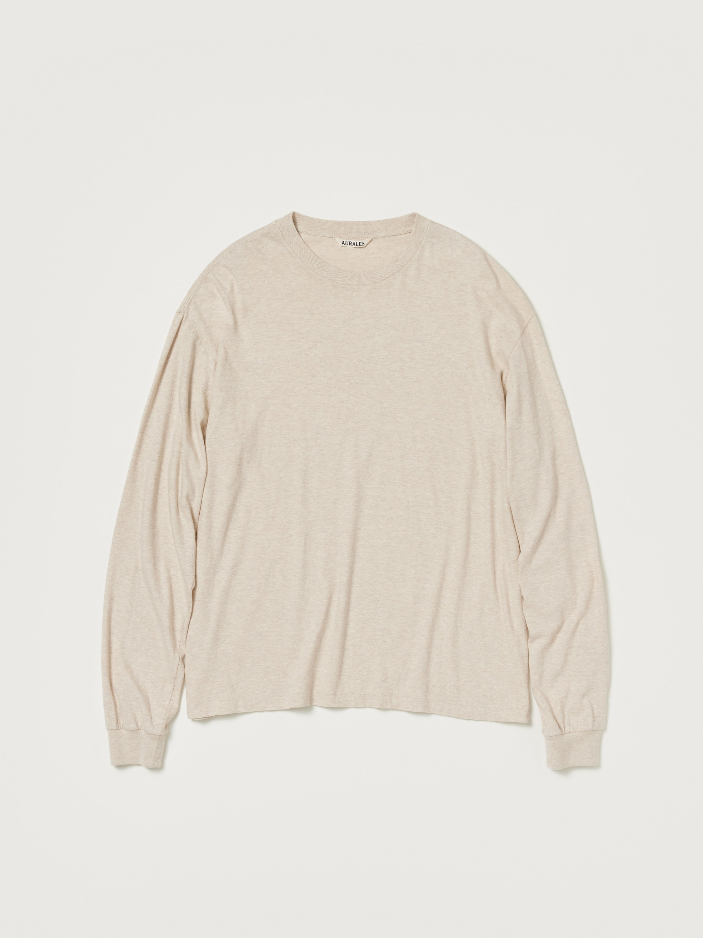 오라리 심리스 티셔츠 SEAMLESS L/S TEE 24SS AURALEE A00T02ST - 상세 이미지 4