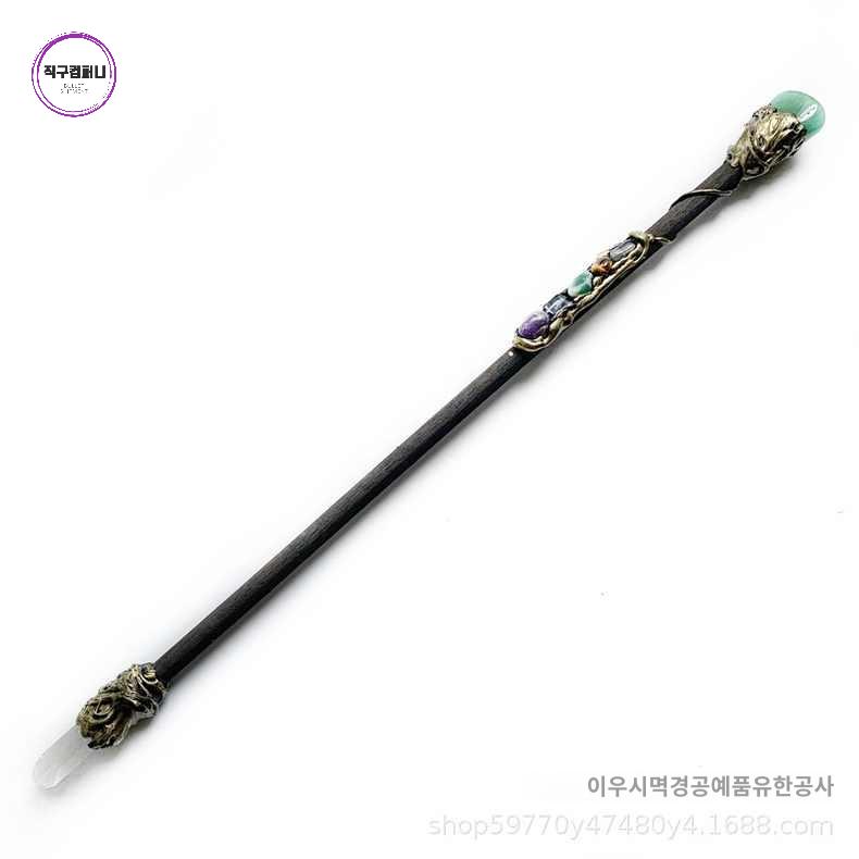 보석지팡이 요정 아이템 크리스탈 마술 마법지팡이 소품 - 상세 이미지 5