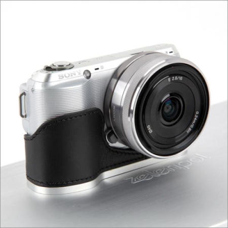 제렌폴 소니 ALPHA NEX-C3 디피에르 컬렉션 가죽 속사케이스(넥스트랩+손목스트랩+어깨패드포함)