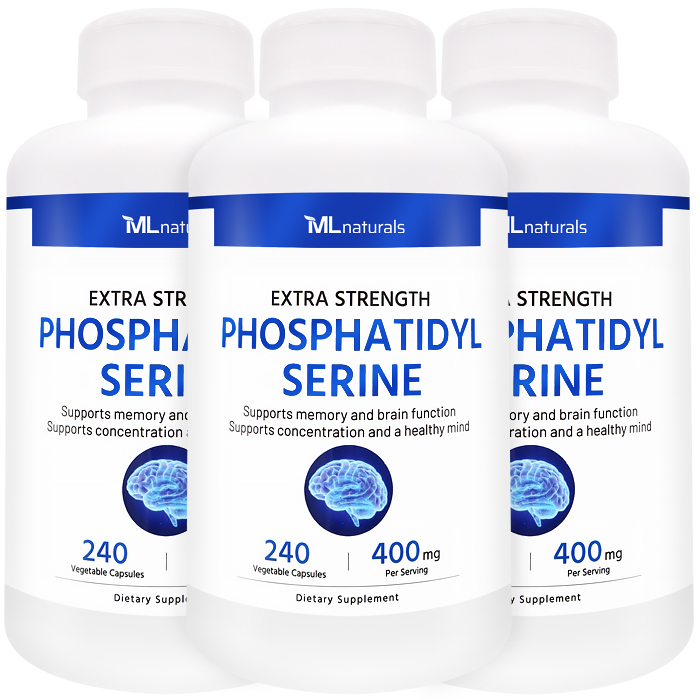 마이라이프 내추럴스 포스파티딜세린 400mg 240캡슐, 3개 - 메인 이미지
