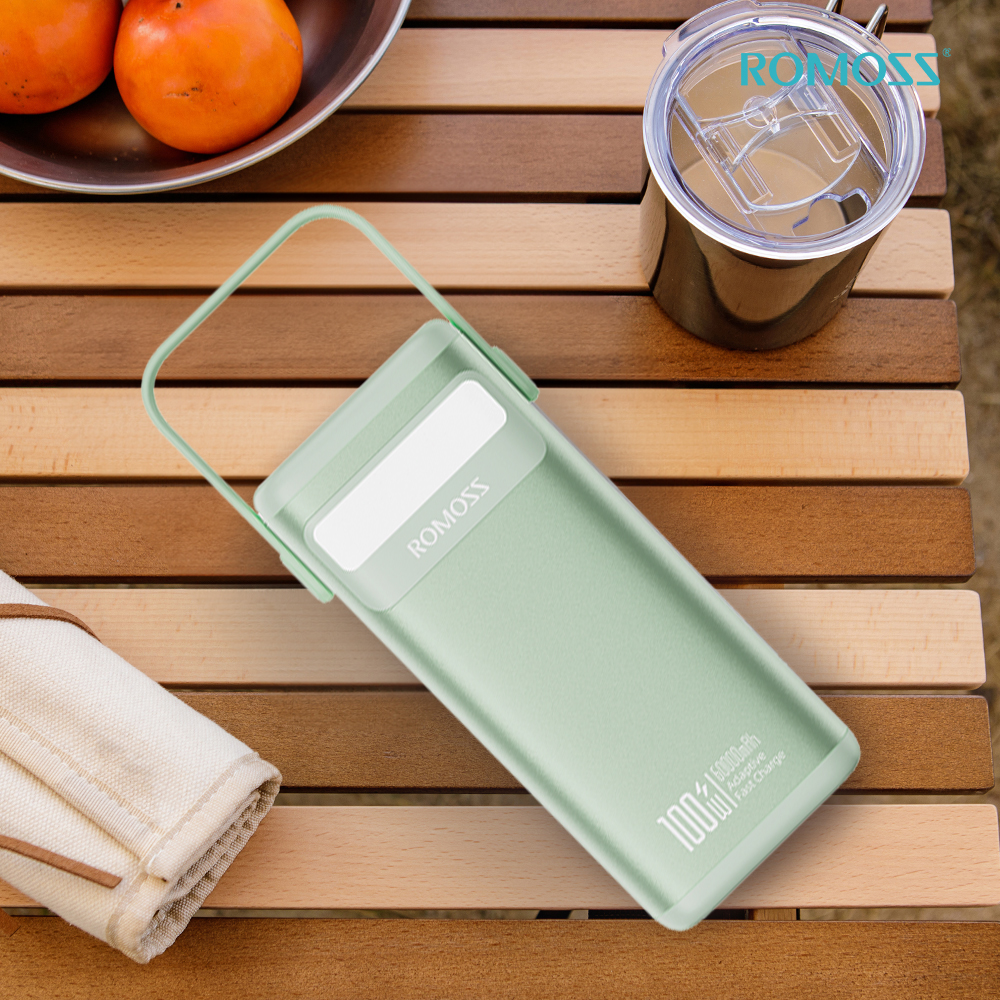 로모스 PMT60 초고속충전 대용량 보조배터리 100W 60000mAh 그린 - 상세 이미지 4