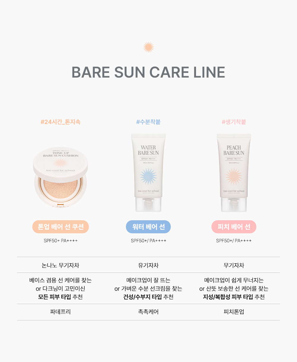 crème solaire too cool for school coréen k-beauty