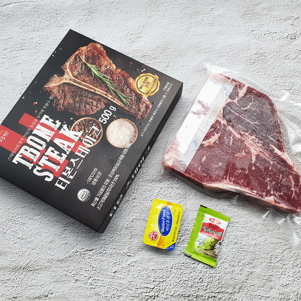 고급진 티본 스테이크(냉동,미국산) 500g - 상세 이미지 2