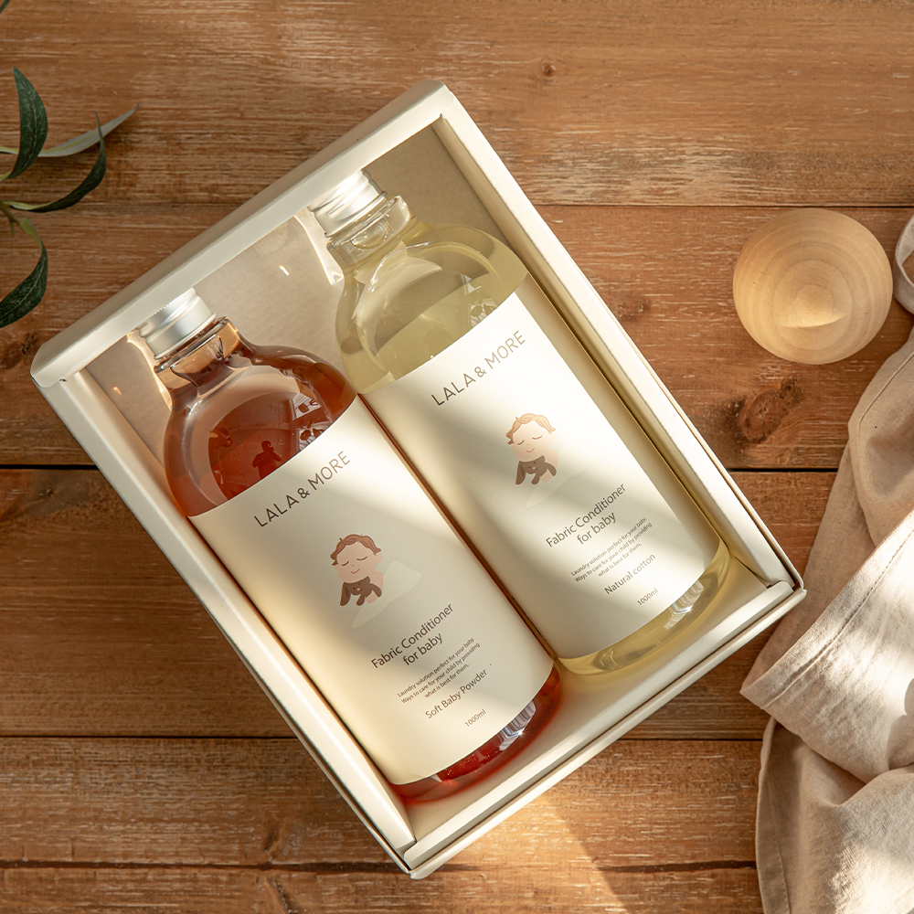 라라앤모어 베이비 출산 임신 선물세트 유아세제 섬유유연제