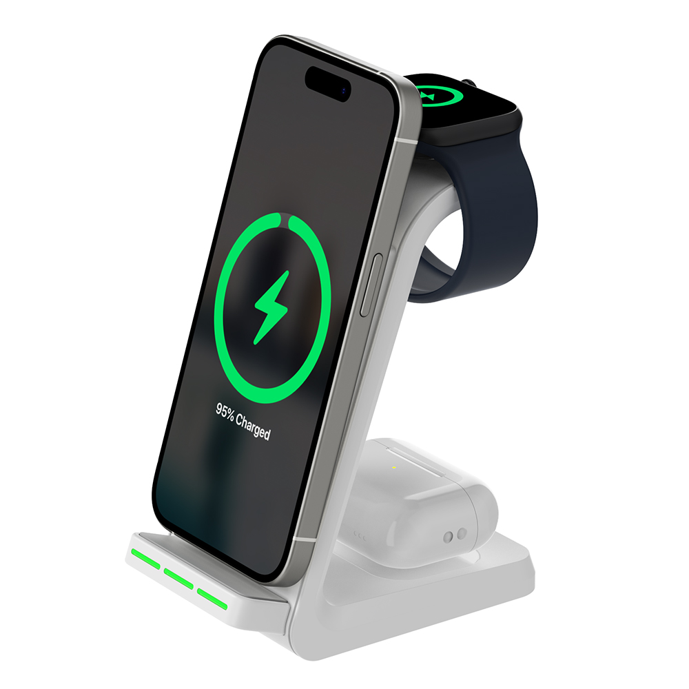 아이폰 3in1 무선충전기 고속 애플워치 에어팟