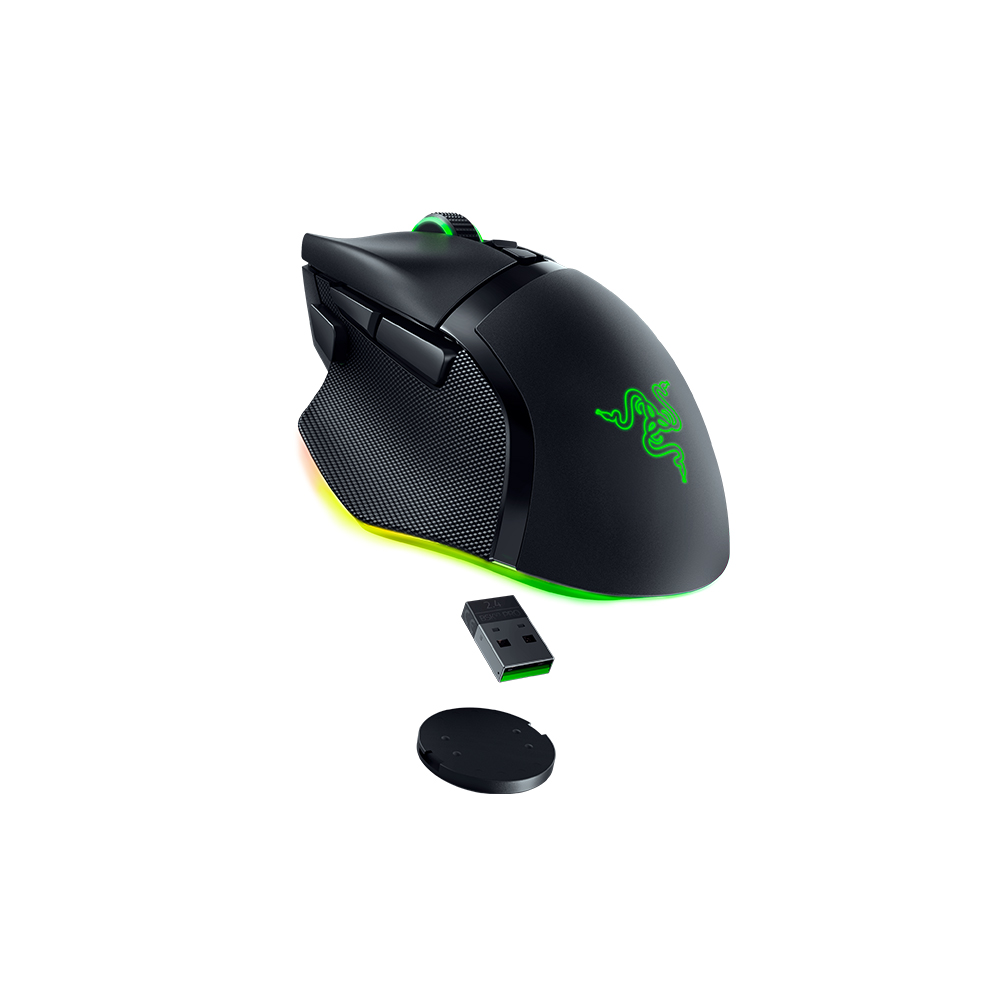 국내정발 레이저코리아 레이저 Basilisk V3 Pro 무선마우스 블랙 이미지 6