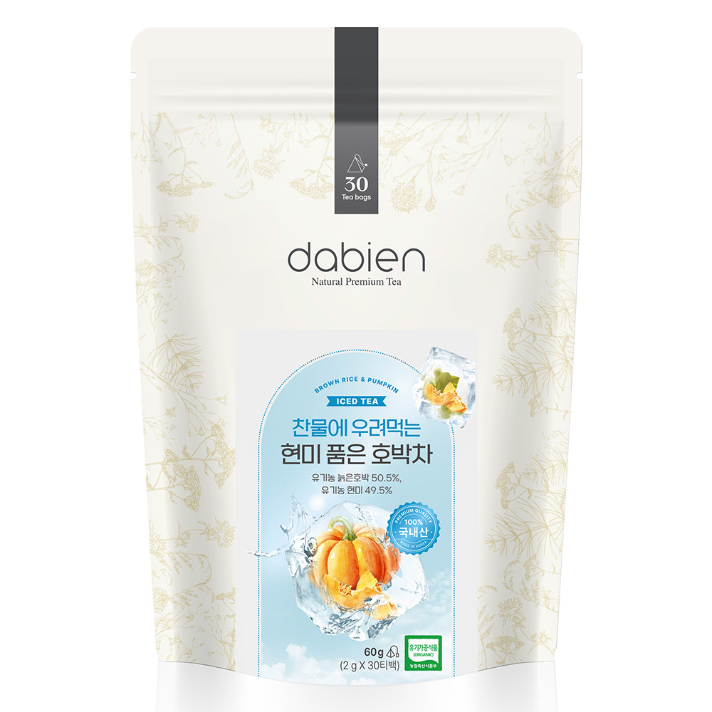 찬물에 우려먹는 현미품은 유기농 작두콩차 30티백 이미지 7