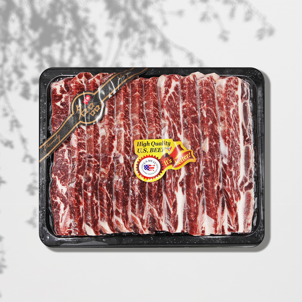 고급진 기름제거한 미국산 LA갈비 선물세트(냉동, 초이스등급) 2kg,4kg