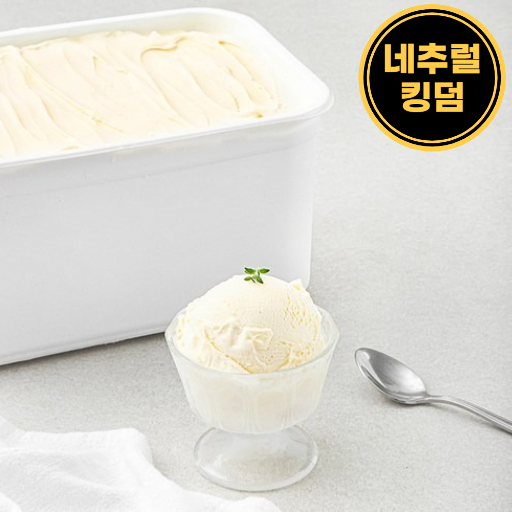 대용량 유지방13% 바닐라 아이스크림 5L - 상품 이미지