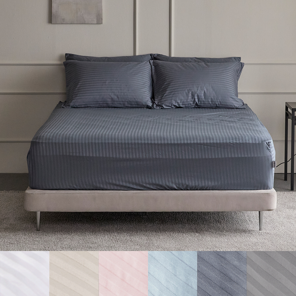 60수 순면100% 솔리드 호텔 매트리스커버 SS