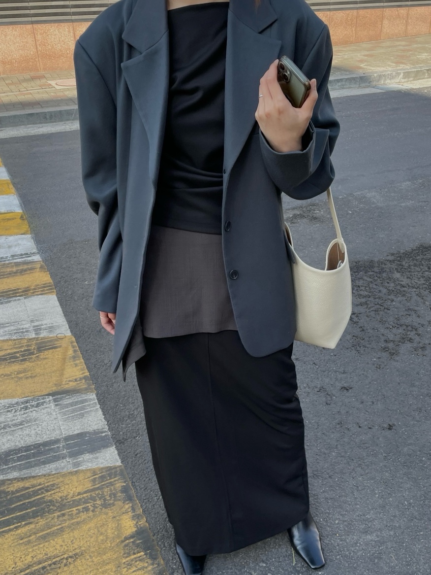드레이프 오프탑 (옆지퍼) 상세 이미지 30