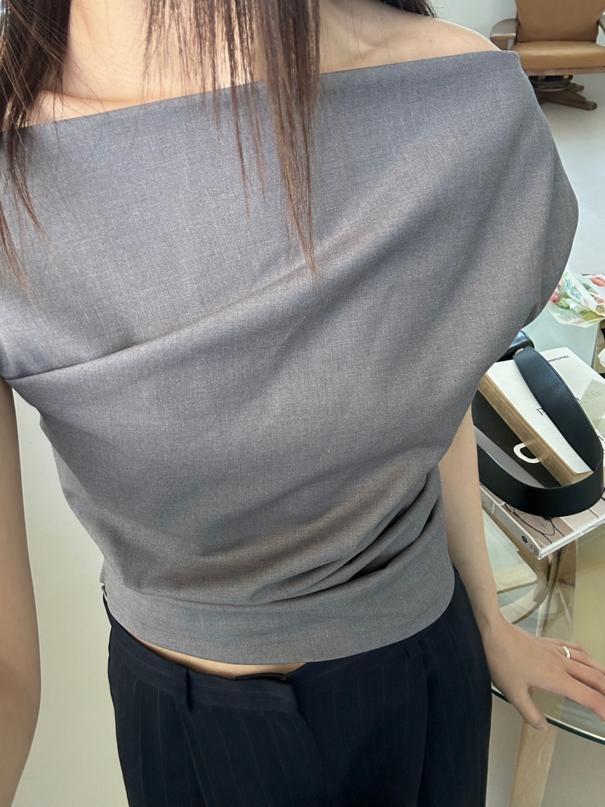 드레이프 오프탑 (옆지퍼) 상세 이미지 17