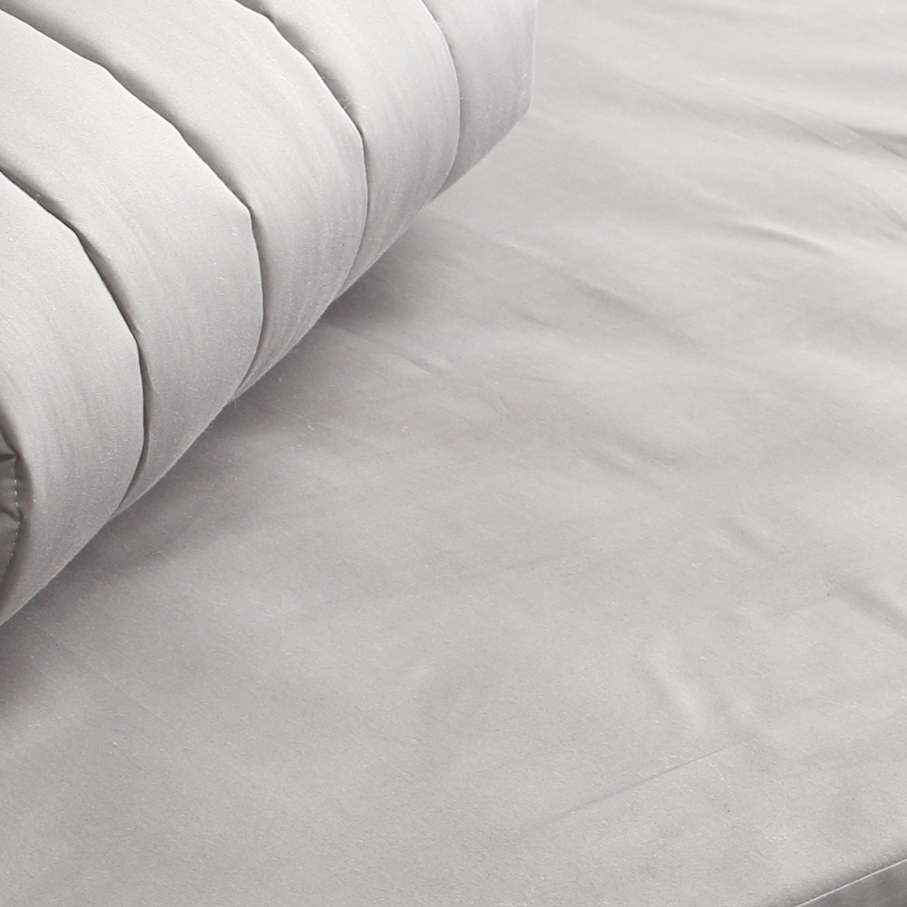 순면 투 매트리스 커버 높은 침대 시트 그레이 퀸