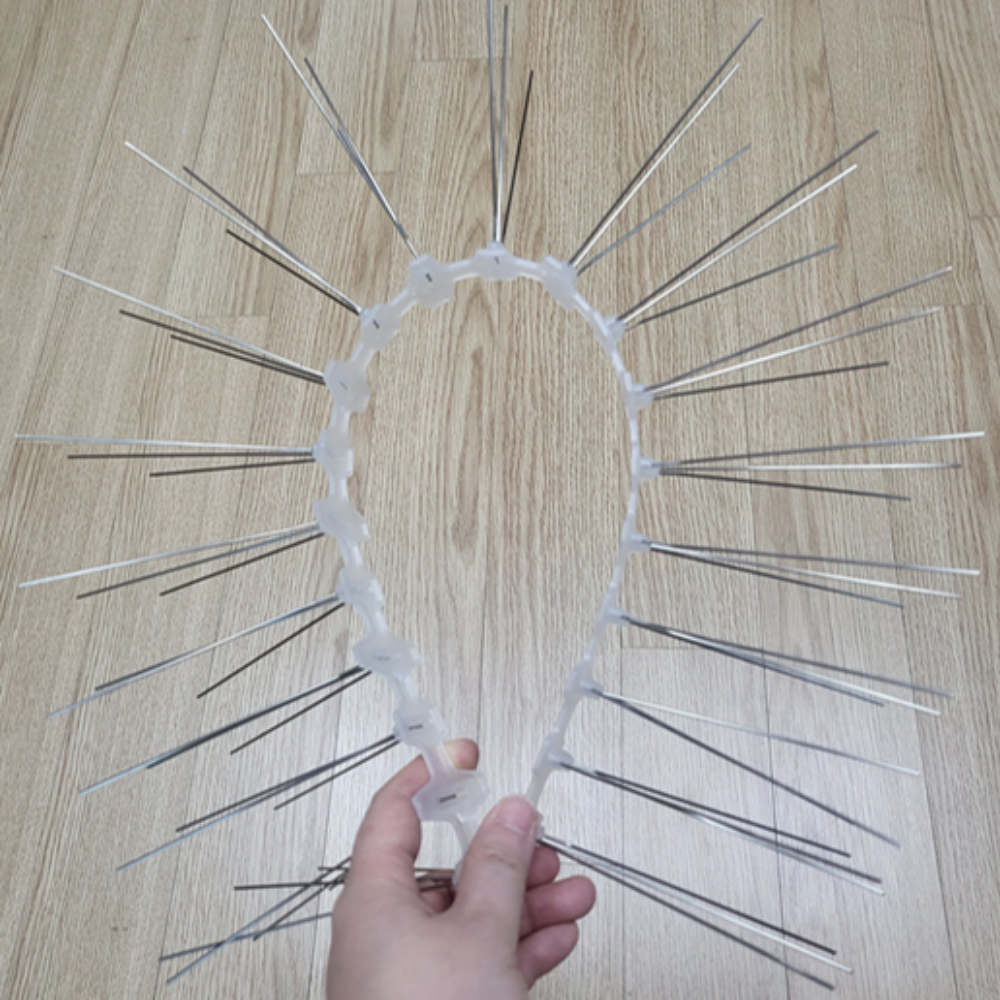 비둘기퇴치 버드스파이크 비둘기퇴치망 50cmX5 - 상세 이미지 4