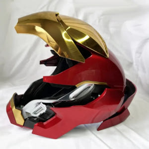 메카헤드 아이언맨 헬멧 MK50 오픈페이스 음성인식 아이언맨 굿즈 실사용 후기 | 효과 있을까? - 상품 이미지 4