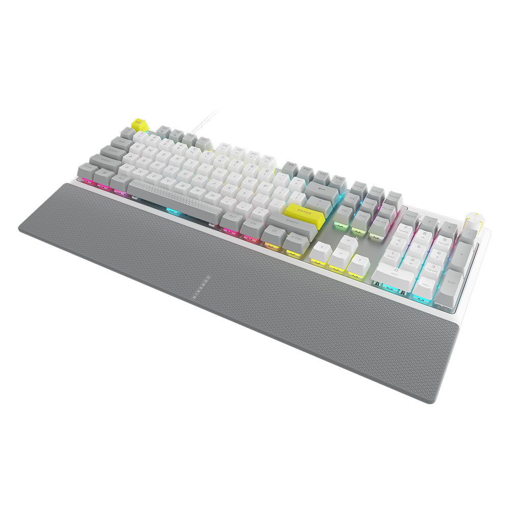 커세어 K70 RGB CORE SE WHITE 게이밍 기계식 키보드(신형) 골드키캡 에디션 - 상세 이미지 2