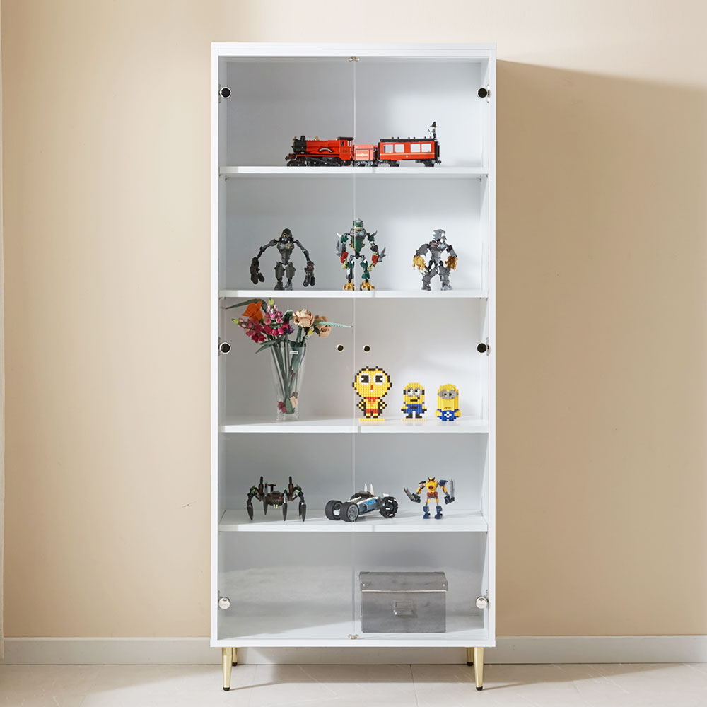 루아드 레고장식장 피규어장 건담 프라모델 유리 진열장 장식장 수납장 레고장