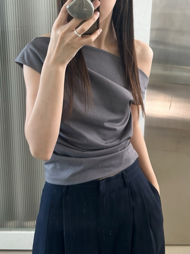 드레이프 오프탑 (옆지퍼) 상세 이미지 9
