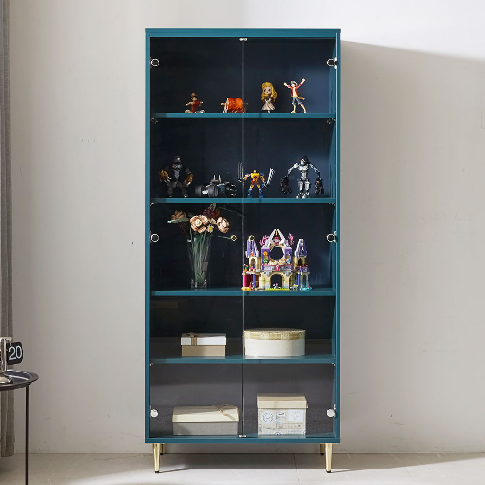루아드 레고장식장 피규어장 건담 프라모델 유리 진열장 장식장 수납장 레고장