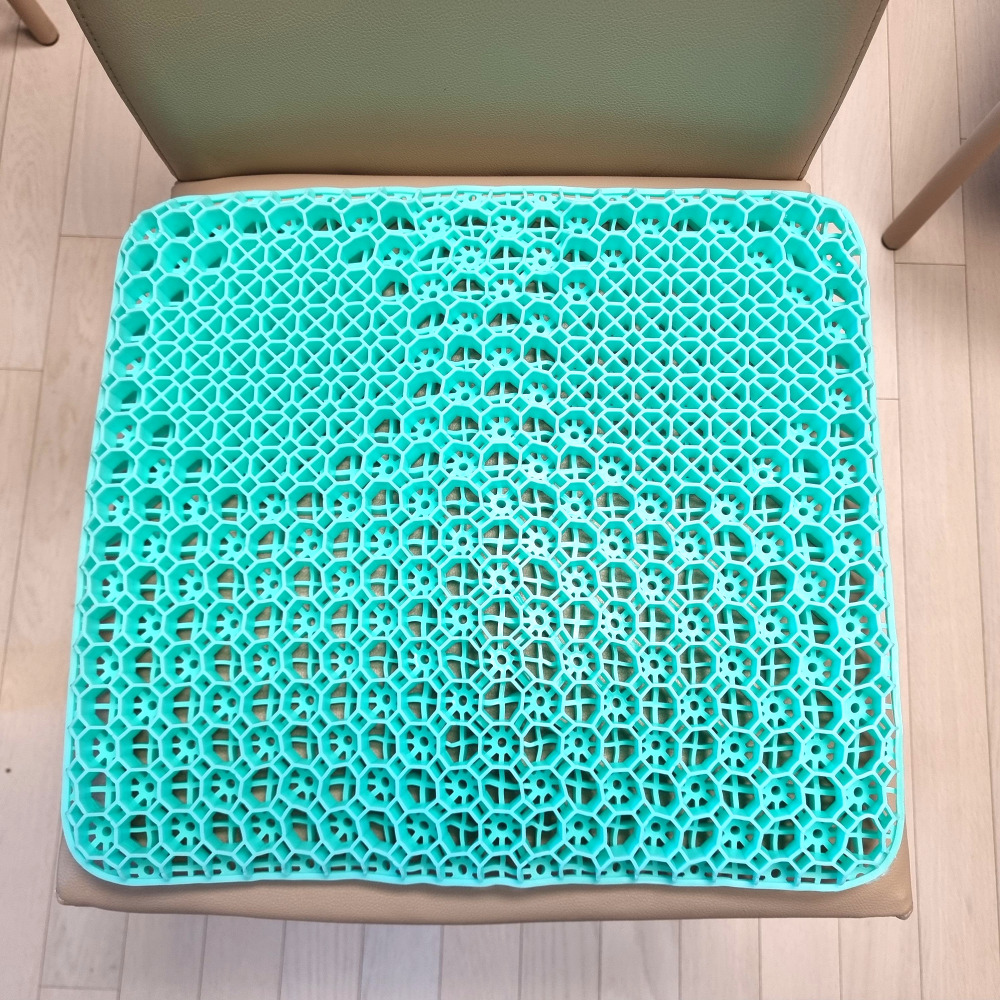 엉땀제로 방석 쿨 실리콘 통풍 대형 1300g - 상세 이미지 2