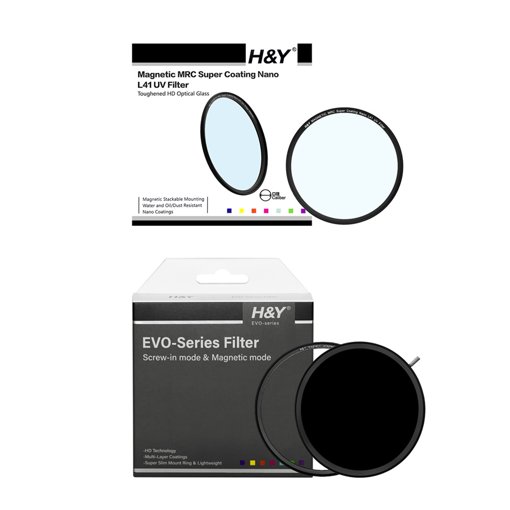 HNY HD MRC Nano L41 UV + ND3-1000+CPL Filter Kit 82mm 마그네틱 가변 ND필터 - 상품 이미지