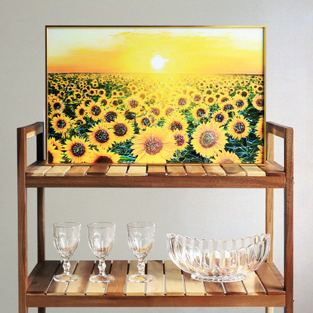 집에두면좋은그림 풍수지리인테리어 개업축하선물 해바라기액자