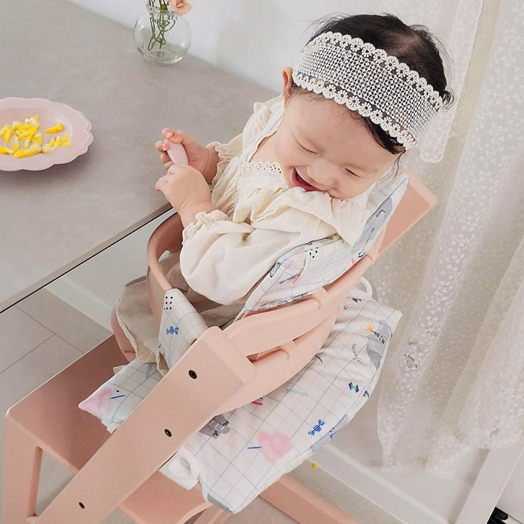 [호환] 마롤로뜨 엘마월드 트립트랩 쿠션 하네스 스토케 아기 식탁 의자 TPU 방수커버