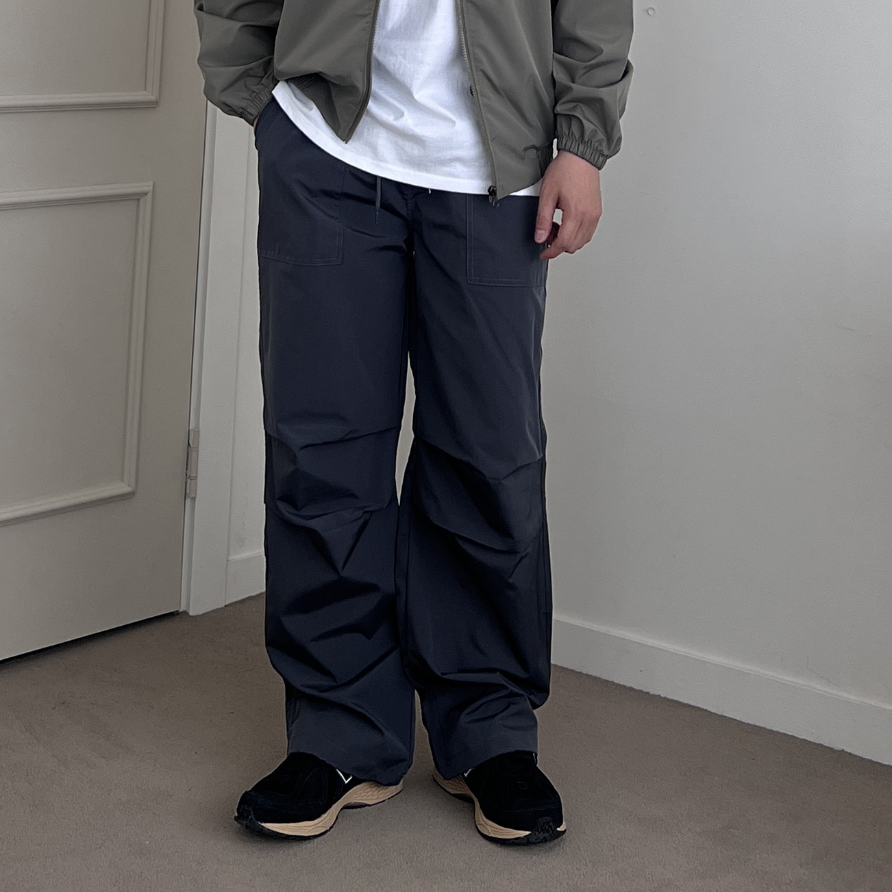 파라슈트팬츠 고프코어바지 남자바스락팬츠 - 상세 이미지 5