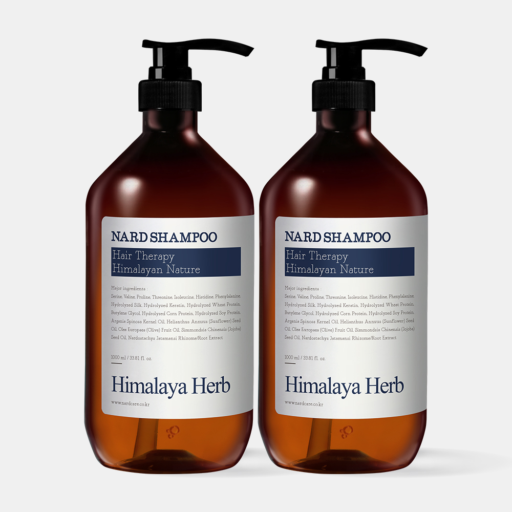 [2개] 나드 대용량 샴푸 1,000ml 라벤더머스크 향 제품 이미지